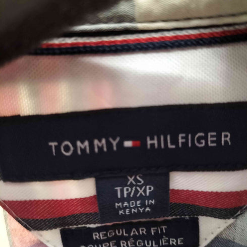 トミーヒルフィガー TOMMY HILFIGER L/S チェックボタンダウンシャツ メンズ import:XS