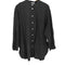 ラファエラ rafaella 90S シェルボタン バンドカラー L/S シルク100% シャツ レディース 2X