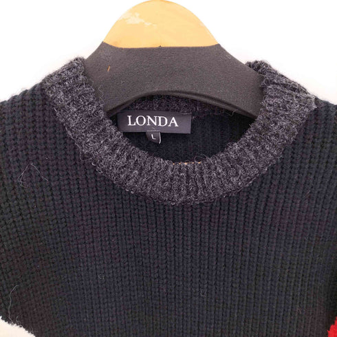 LONDA クレイジーパターン ニットワンピース L/S レディース JPN:L