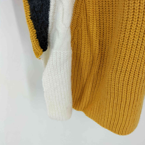 LONDA クレイジーパターン ニットワンピース L/S レディース JPN:L