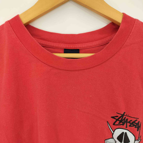 ステューシー Stussy USA製 紺タグ スカル Tシャツ FRESH FOILS メンズ import:S
