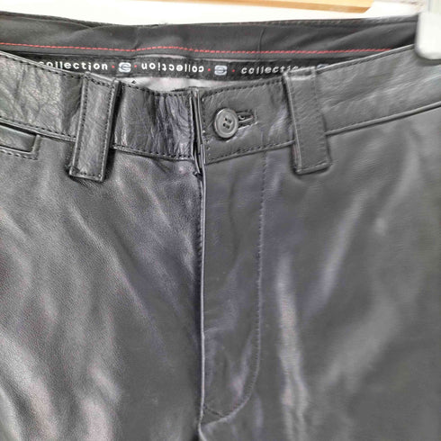 g-stage 牛革 レザーストレートパンツ メンズ JPN:S