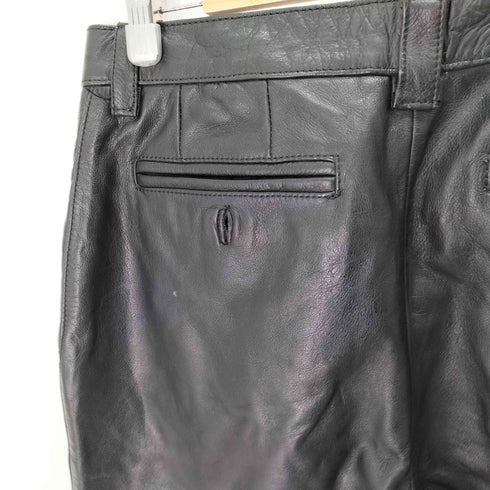 g-stage 牛革 レザーストレートパンツ メンズ JPN:S