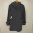エーケイエム AKM DOBBY STRETCH WRAP HOODED COAT BLACK/NAVY メンズ JPN:M