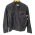 FIDAT ラムレザー ステッチデザインレザージャケット メンズ import:L