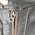 FIDAT ラムレザー ステッチデザインレザージャケット メンズ import:L