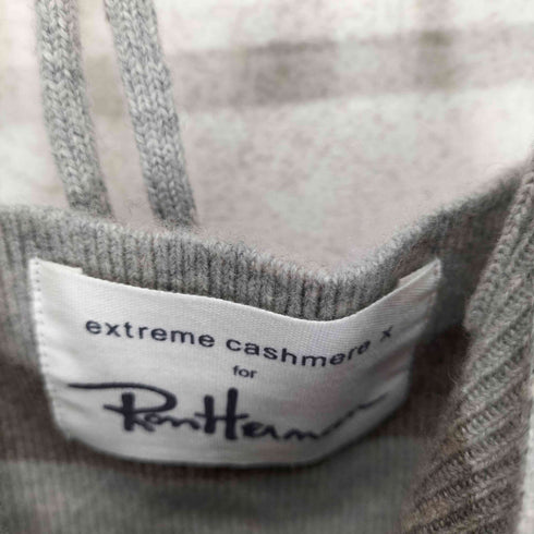 ロンハーマン Ron Herman extreme cashmere カシミヤ混ボーダービスチェ レディース ONE SIZE