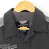 ハーレーダビッドソン HARLEY-DAVIDSON PRESTIGE COLORBLOCKED GARAGE SHIRT 刺繍 オープンカラー半袖シャツ メンズ import:M