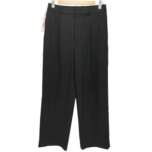 ユニクロ UNIQLO タックワイドパンツ レディース JPN:L