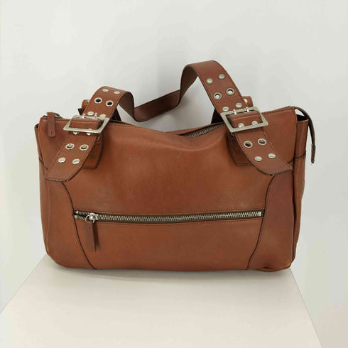 アートバーグ ART BERG 本革 レザー バックル ハンドル トートバッグ レディース