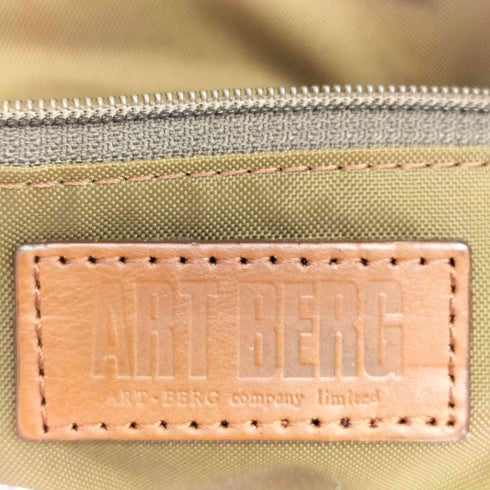 アートバーグ ART BERG 本革 レザー バックル ハンドル トートバッグ レディース