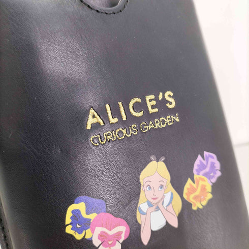 ACCOMMODE キャラクター 刺繍 クラシック スマホ ショルダー レディース