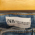 ザラ ZARA ジップフライデニムパンツ レディース 38