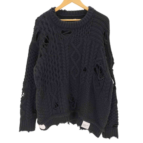ネイバーフッド NEIGHBORHOOD PATCHWORK SAVAGE SWEATER メンズ JPN:L