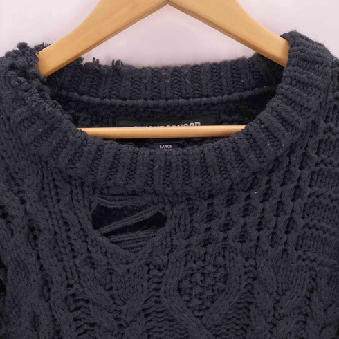 ネイバーフッド NEIGHBORHOOD PATCHWORK SAVAGE SWEATER メンズ JPN:L