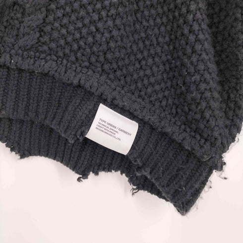 ネイバーフッド NEIGHBORHOOD PATCHWORK SAVAGE SWEATER メンズ JPN:L