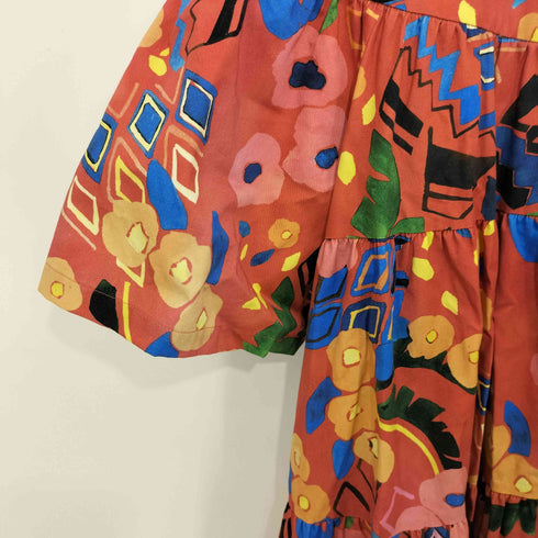シティショップ CITYSHOP 2024SS PRINT MAXI DRESS レディース F
