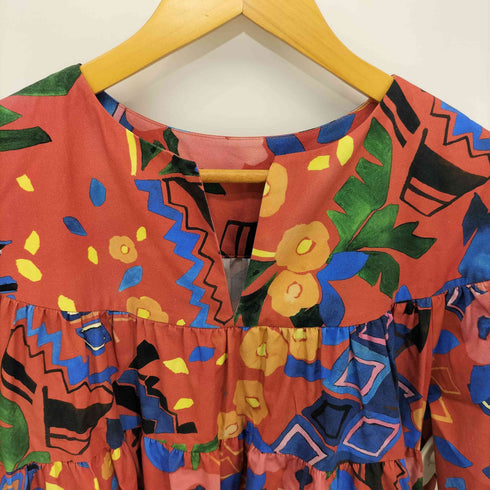 シティショップ CITYSHOP 2024SS PRINT MAXI DRESS レディース F