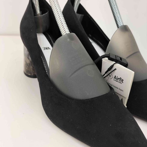 ザラ ZARA ヒール マーブルデザイン パンプス レディース 38