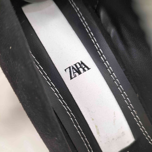 ザラ ZARA ヒール マーブルデザイン パンプス レディース 38