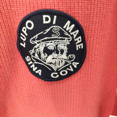 シナコバ SINA COVA ワッペン ハーフジップスウェット メンズ import:M