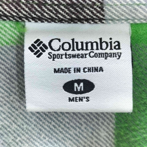 コロンビア Columbia ヘビーウェイトネルシャツ メンズ import:M