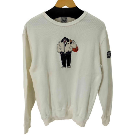 シナコバ SINA COVA ワッペン クルーネックスウェット メンズ import:M