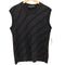 コムデギャルソンオムプリュス COMME des GARCONS HOMME PLUS バイアス期 レジメンタルストライプ柄 ニットベスト メンズ