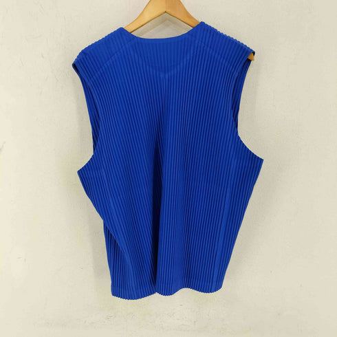 オムプリッセイッセイミヤケ HOMME PLISSE ISSEY MIYAKE 21SS ダブルジップ プリーツベスト メンズ JPN:2