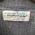 ピューリタン PURITAN 70S SHETLAND WOOL ジップアップ ニット メンズ US:40