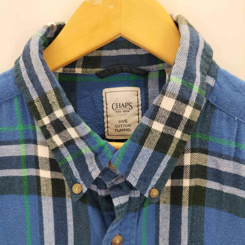 チャップス CHAPS チェックネルシャツ メンズ import:XL