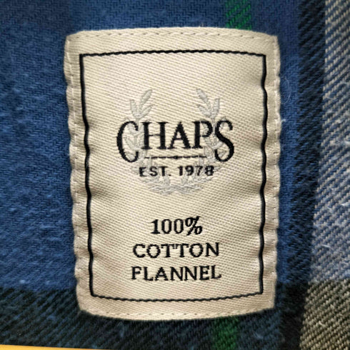 チャップス CHAPS チェックネルシャツ メンズ import:XL