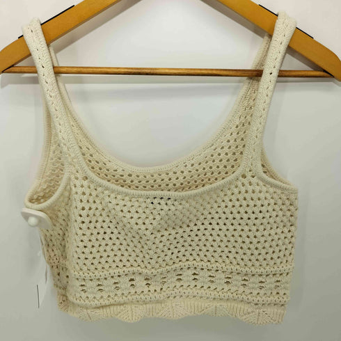 solid&striped メッシュ タンクトップ レディース import:M