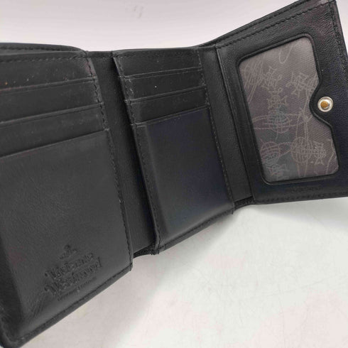 ヴィヴィアンウエストウッド Vivienne Westwood SAFFIANO 口金三つ折り財布 レディース