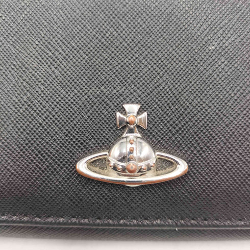 ヴィヴィアンウエストウッド Vivienne Westwood SAFFIANO 口金三つ折り財布 レディース