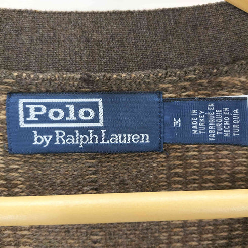 ポロバイラルフローレン Polo by RALPH LAUREN チェックニットカーディガン メンズ import:M