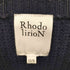 RHODOLIRION Damaged Commando Sweater Navy レディース JPN:0
