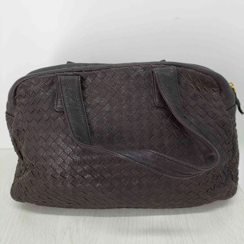 ボッテガヴェネタ BOTTEGA VENETA イントレチャート レザーハンドバッグ ミニボストン レディース