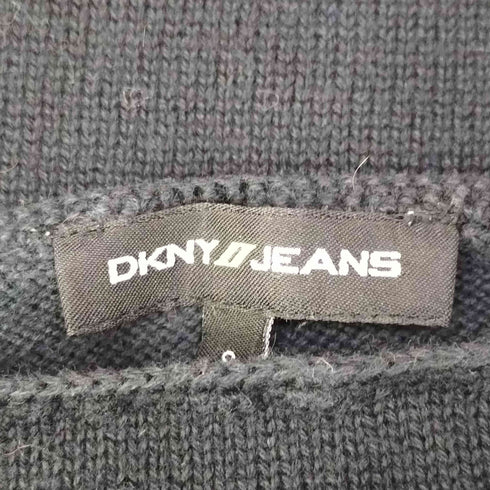 ダナキャランニューヨークジーンズ DKNY JEANS ボートネック フレア袖 コットン 長袖 カットソー レディース import:S