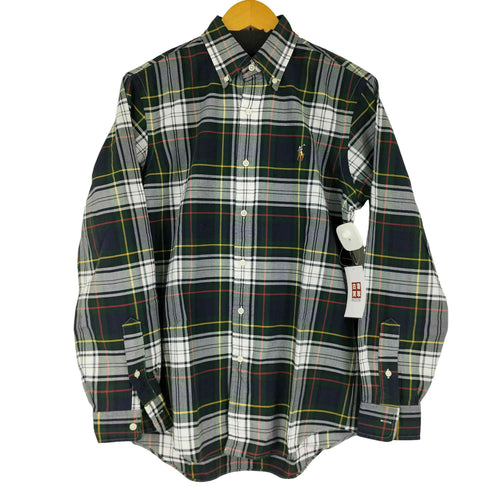 ラルフローレン RALPH LAUREN CLASSIC FIT スモールポニー刺繍 L/S BDシャツ メンズ import:S
