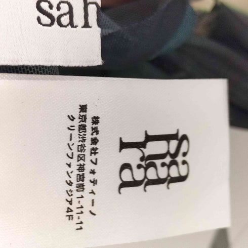 サハラ sahara Sheer Top EARTH シアートップ レディース