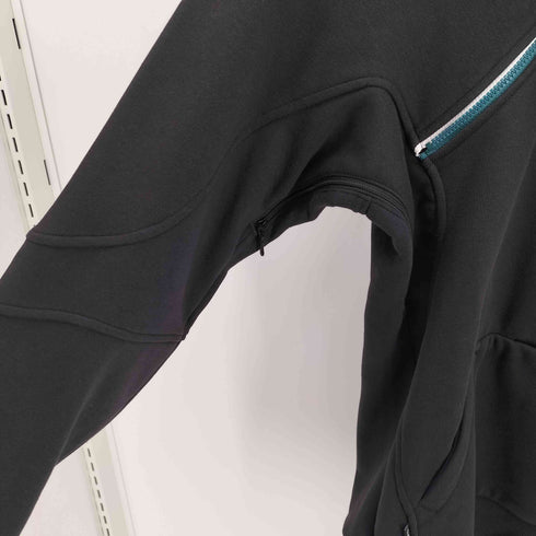アディダス adidas Clima365 復刻万国旗タグ 変形ジップ プルオーバー パーカー レディース JPN:S