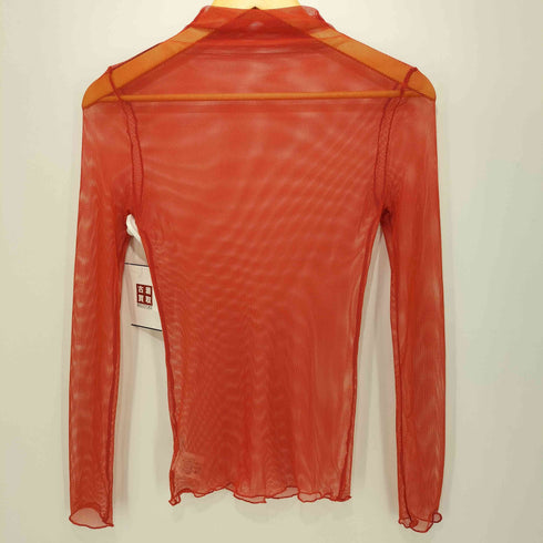 サハラ sahara High Neck Vivid Mesh Top/ハイネックビビッドメッシュトップ レディース