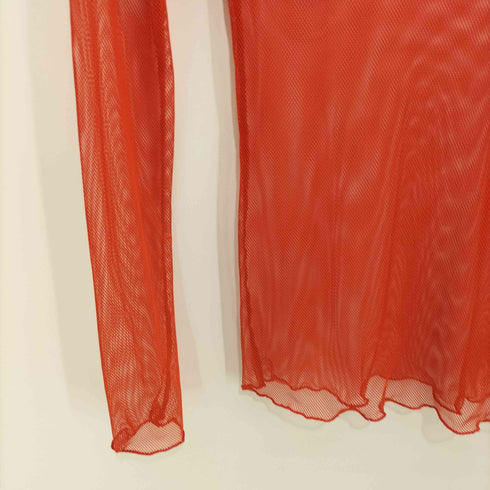 サハラ sahara High Neck Vivid Mesh Top/ハイネックビビッドメッシュトップ レディース