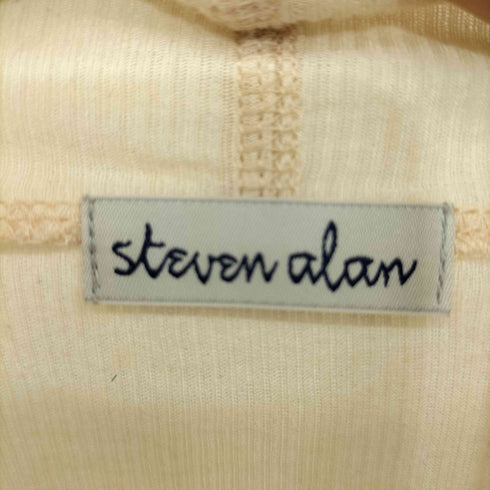 スティーブンアラン Steven Alan RIB LONG SLEEVE PULLOVER/カットソー レディース