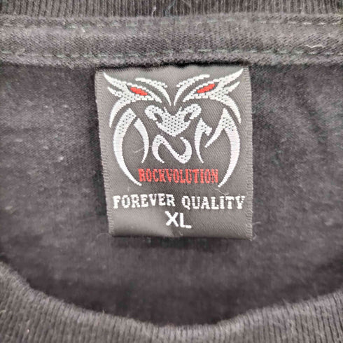 ROCKVOLUTION ロゴプリント メタルバンド L/S Tシャツ メンズ import:XL