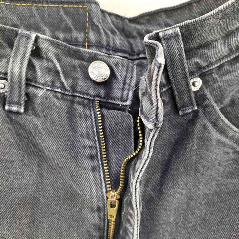 リーバイス Levis 90s 97年製 RELAXED FIT 505 オレンジタブ 後染めブラック テーパードデニムパンツ ボタン裏55 メンズ W31 L30