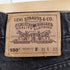 リーバイス Levis 90s 97年製 RELAXED FIT 505 オレンジタブ 後染めブラック テーパードデニムパンツ ボタン裏55 メンズ W31 L30