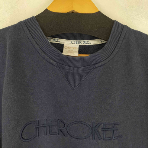 チェロキー Cherokee 刺繍クルーネックスウェット メンズ JPN:M