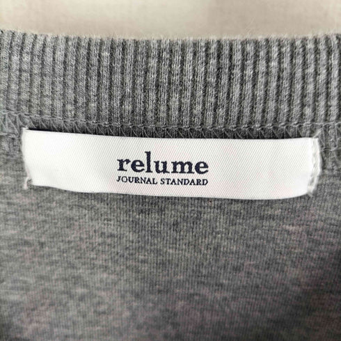ジャーナルスタンダードレリューム JOURNAL STANDARD relume 23aw CTダンボールプルオーバー レディース